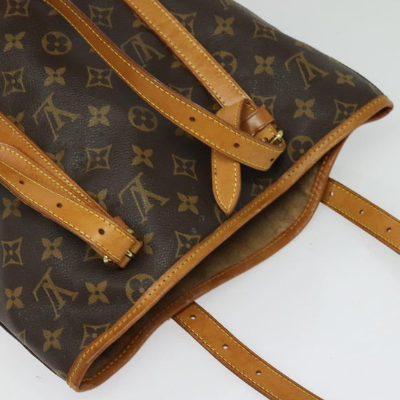 LOUIS VUITTON Monogram Bucket GM Shoulder Bag M42236 LV Auth 139551