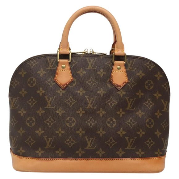 LOUIS VUITTON Monogram Alma Hand Bag M51130 LV Auth 139554
