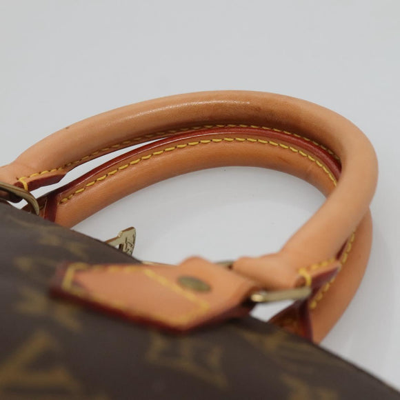 LOUIS VUITTON Monogram Alma Hand Bag M51130 LV Auth 139554