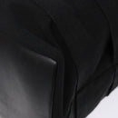 Salvatore Ferragamo Vala Tote Bag Nylon Black Gold Auth 139557-16