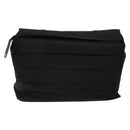 Salvatore Ferragamo Vala Tote Bag Nylon Black Gold Auth 139557-2