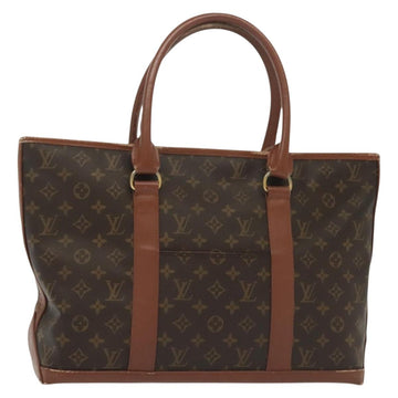 LOUIS VUITTON Monogram Sac Weekend PM Hand Bag M42425 LV Auth 139558
