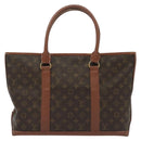 LOUIS VUITTON Monogram Sac Weekend PM Hand Bag M42425 LV Auth 139558-13