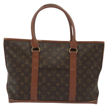 LOUIS VUITTON Monogram Sac Weekend PM Hand Bag M42425 LV Auth 139558 - 0