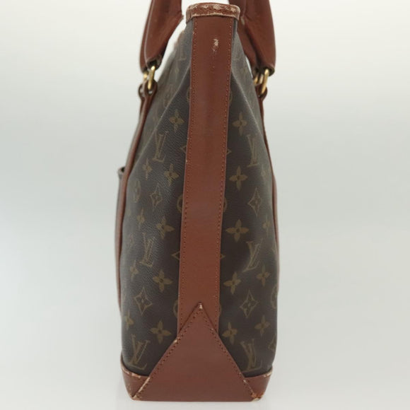 LOUIS VUITTON Monogram Sac Weekend PM Hand Bag M42425 LV Auth 139558