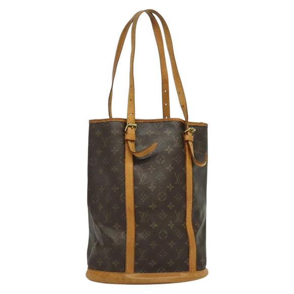 LOUIS VUITTON Monogram Bucket GM Shoulder Bag M42236 LV Auth 139561