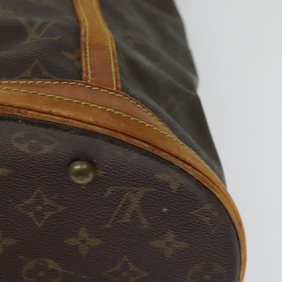 LOUIS VUITTON Monogram Bucket GM Shoulder Bag M42236 LV Auth 139561