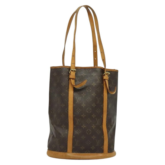LOUIS VUITTON Monogram Bucket GM Shoulder Bag M42236 LV Auth 139561
