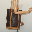 LOUIS VUITTON Monogram Bucket GM Shoulder Bag M42236 LV Auth 139561-22