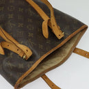 LOUIS VUITTON Monogram Bucket GM Shoulder Bag M42236 LV Auth 139561-6