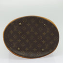 LOUIS VUITTON Monogram Bucket GM Shoulder Bag M42236 LV Auth 139561-9