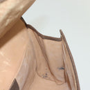 GUCCI GG Supreme Web Sherry Line Clutch Bag PVC Beige 156 01 031 Auth 139574-10