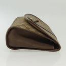 GUCCI GG Supreme Web Sherry Line Clutch Bag PVC Beige 156 01 031 Auth 139574-3