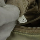 PRADA Shoulder Bag Nylon Ivory Silver Auth 139575-12