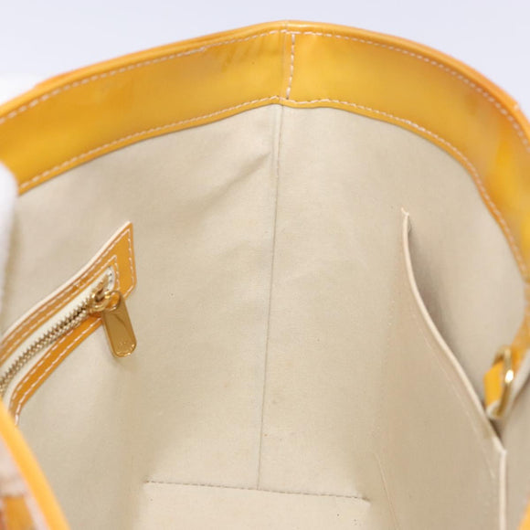 LOUIS VUITTON Monogram Vernis Avalon MM Tote Bag Broncorail M91743 Auth 139580