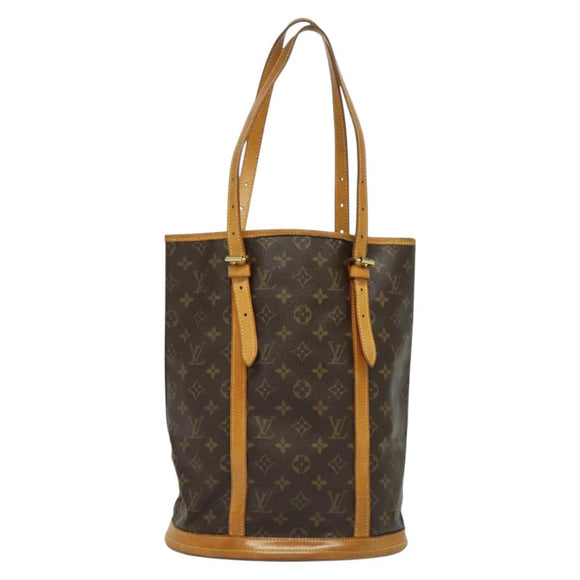 LOUIS VUITTON Monogram Bucket GM Shoulder Bag M42236 LV Auth 139588