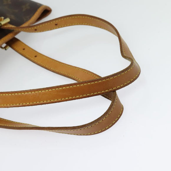 LOUIS VUITTON Monogram Bucket GM Shoulder Bag M42236 LV Auth 139588