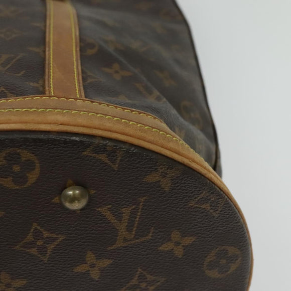 LOUIS VUITTON Monogram Bucket GM Shoulder Bag M42236 LV Auth 139589