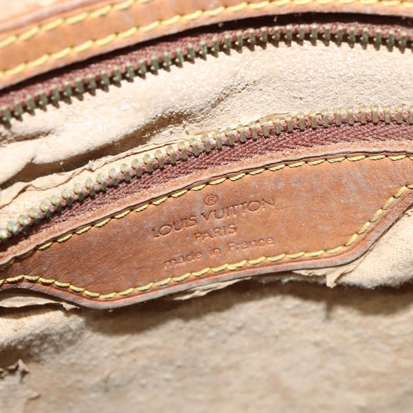 LOUIS VUITTON Monogram Bucket GM Shoulder Bag M42236 LV Auth 139589