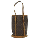 LOUIS VUITTON Monogram Bucket GM Shoulder Bag M42236 LV Auth 139589-2