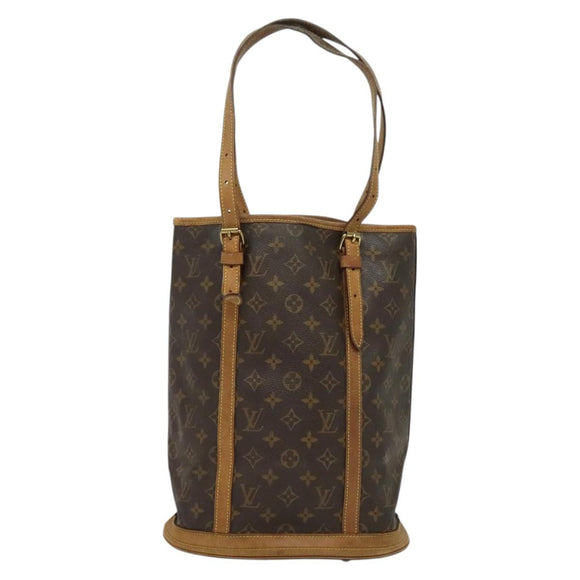 LOUIS VUITTON Monogram Bucket GM Shoulder Bag M42236 LV Auth 139589