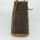 LOUIS VUITTON Monogram Bucket GM Shoulder Bag M42236 LV Auth 139589-5