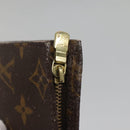 LOUIS VUITTON Monogram Bucket GM Accessory Pouch LV Auth 139590-13