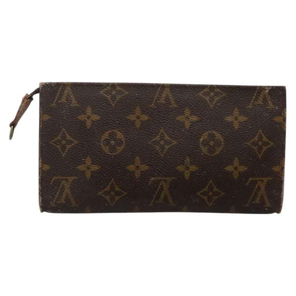 LOUIS VUITTON Monogram Bucket GM Accessory Pouch LV Auth 139590