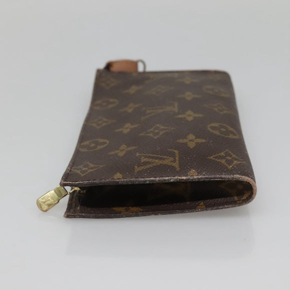 LOUIS VUITTON Monogram Bucket GM Accessory Pouch LV Auth 139590