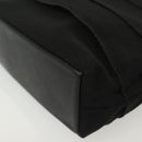 Salvatore Ferragamo Vala Hand Bag Canvas Black Gold Auth 139593-14