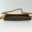 LOUIS VUITTON Monogram Pochette Twin PM Shoulder Bag M51854 LV Auth 139597-5