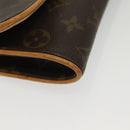 LOUIS VUITTON Monogram Pochette Twin PM Shoulder Bag M51854 LV Auth 139597-15