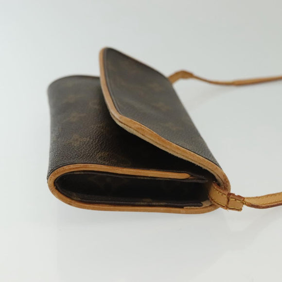 LOUIS VUITTON Monogram Pochette Twin PM Shoulder Bag M51854 LV Auth 139597