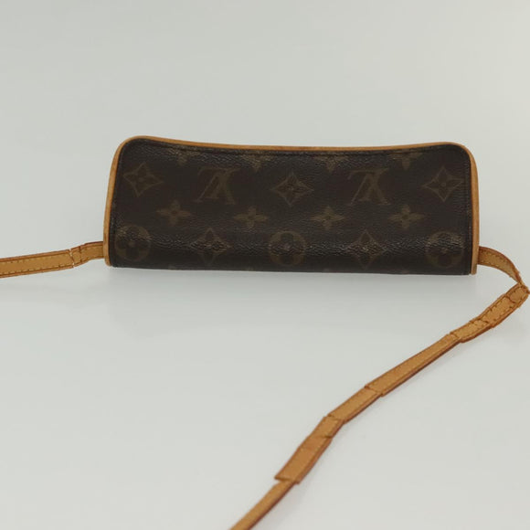 LOUIS VUITTON Monogram Pochette Twin PM Shoulder Bag M51854 LV Auth 139597