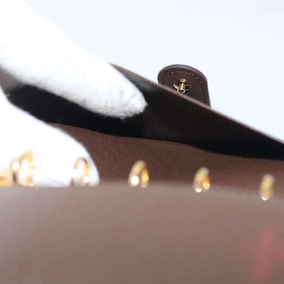 LOUIS VUITTON Damier Ebene Agenda PM Day Planner Cover R20700 LV Auth 139605