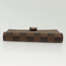 LOUIS VUITTON Damier Ebene Agenda PM Day Planner Cover R20700 LV Auth 139605-4
