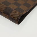 LOUIS VUITTON Damier Ebene Agenda PM Day Planner Cover R20700 LV Auth 139605-7