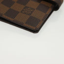 LOUIS VUITTON Damier Ebene Agenda PM Day Planner Cover R20700 LV Auth 139605-14