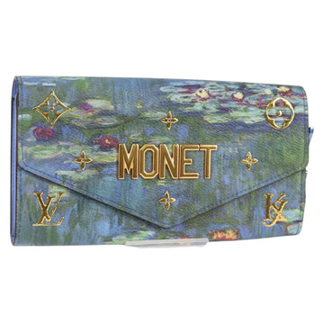 LOUIS VUITTON Masters Collection MONET Portefeuille Sarah M67589 LV Auth 139607M