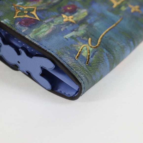 LOUIS VUITTON Masters Collection MONET Portefeuille Sarah M67589 LV Auth 139607M