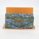 LOUIS VUITTON Masters Collection MONET Portefeuille Sarah M67589 LV Auth 139607M-12