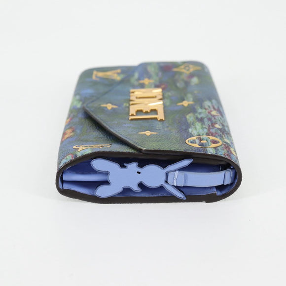 LOUIS VUITTON Masters Collection MONET Portefeuille Sarah M67589 LV Auth 139607M