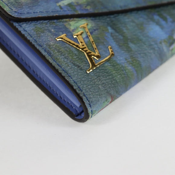 LOUIS VUITTON Masters Collection MONET Portefeuille Sarah M67589 LV Auth 139607M