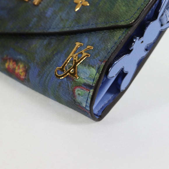 LOUIS VUITTON Masters Collection MONET Portefeuille Sarah M67589 LV Auth 139607M