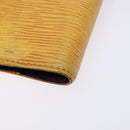 LOUIS VUITTON Epi Agenda PM Day Planner Cover Yellow R20059 LV Auth 139610-15