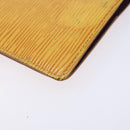 LOUIS VUITTON Epi Agenda PM Day Planner Cover Yellow R20059 LV Auth 139610-16