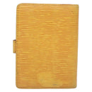 LOUIS VUITTON Epi Agenda PM Day Planner Cover Yellow R20059 LV Auth 139610-2