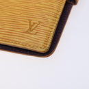 LOUIS VUITTON Epi Agenda PM Day Planner Cover Yellow R20059 LV Auth 139610-7
