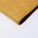LOUIS VUITTON Epi Agenda PM Day Planner Cover Yellow R20059 LV Auth 139610-14