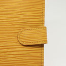 LOUIS VUITTON Epi Agenda PM Day Planner Cover Yellow R20059 LV Auth 139611-17
